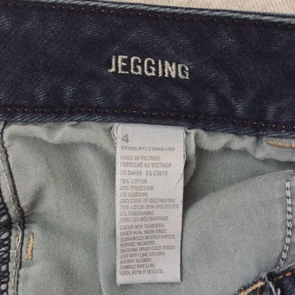 America Eagle Outfitter Dark Wash Jeggings - Picture 5 of 5